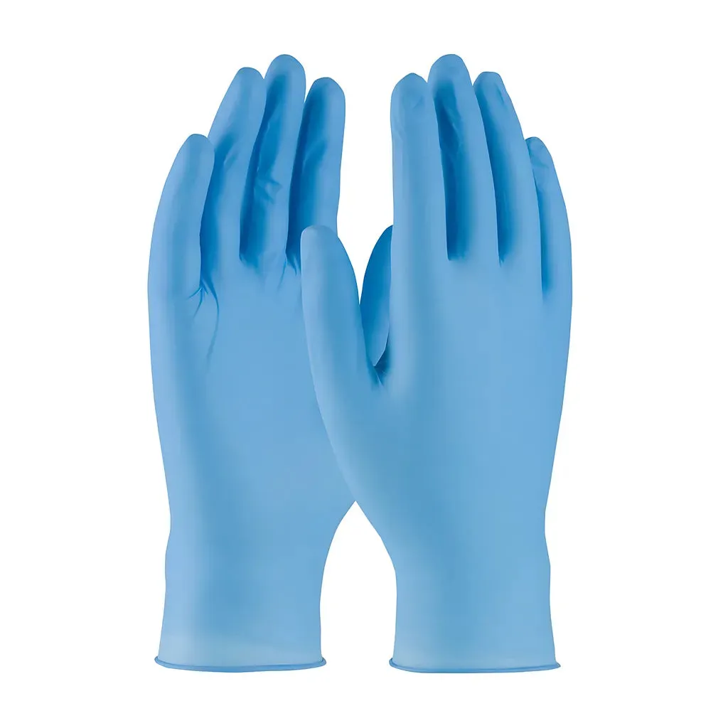 Ambi-dex 63-336PF/L Disposable Nitrile Glove, Powder Free with Textured Grip - 6 mil