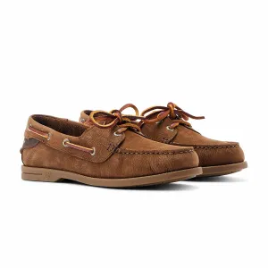 Ariat Women's Antigua Boat Shoe - Chocolate Brown