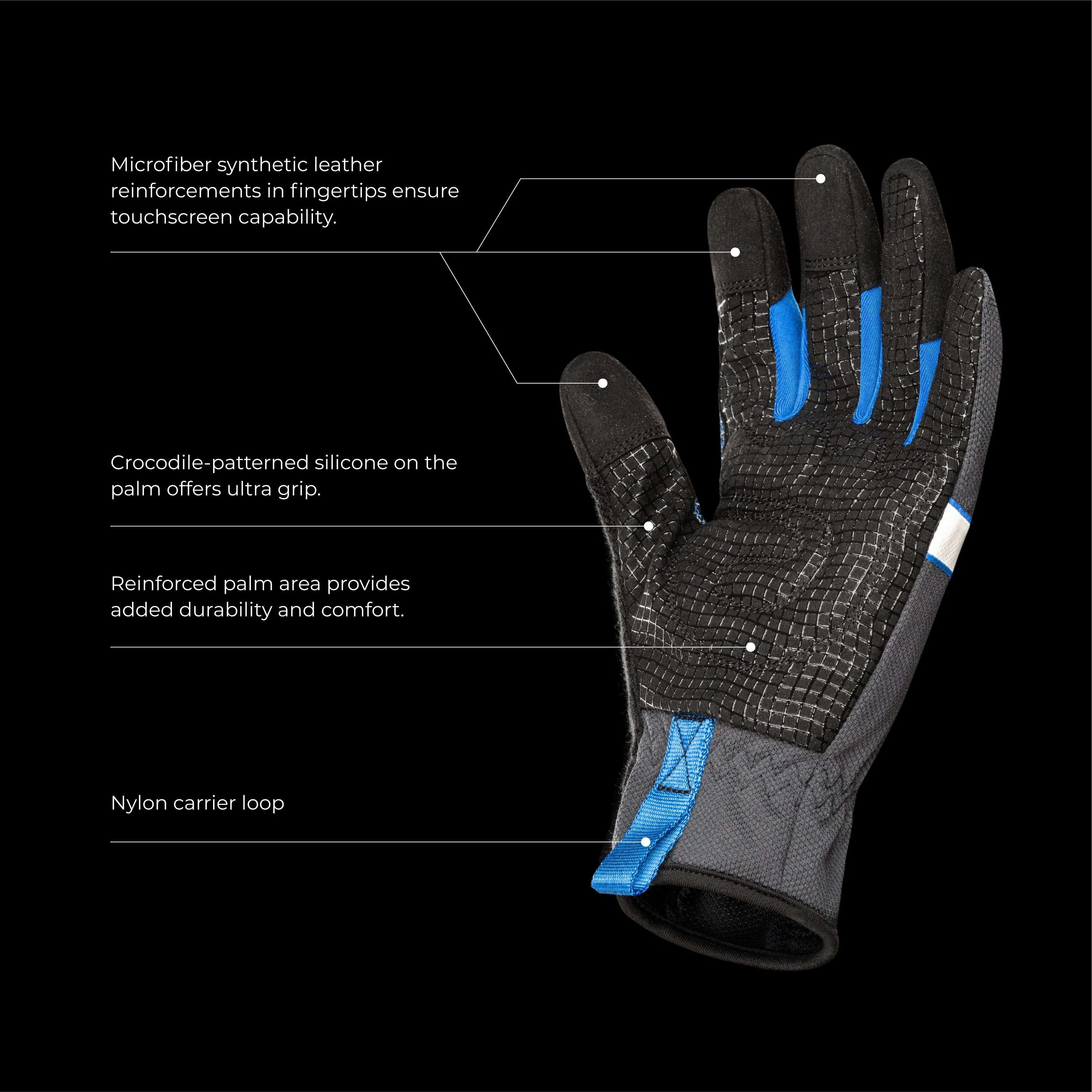 Arrow Mechanic Gloves, Touch Screen and Superior Grip, for Multi-Purpose