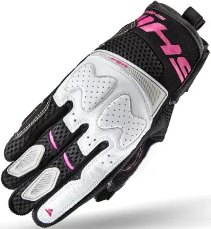 Blaze SHIMA Women's Motorcycle Gloves, Black/White/Pink