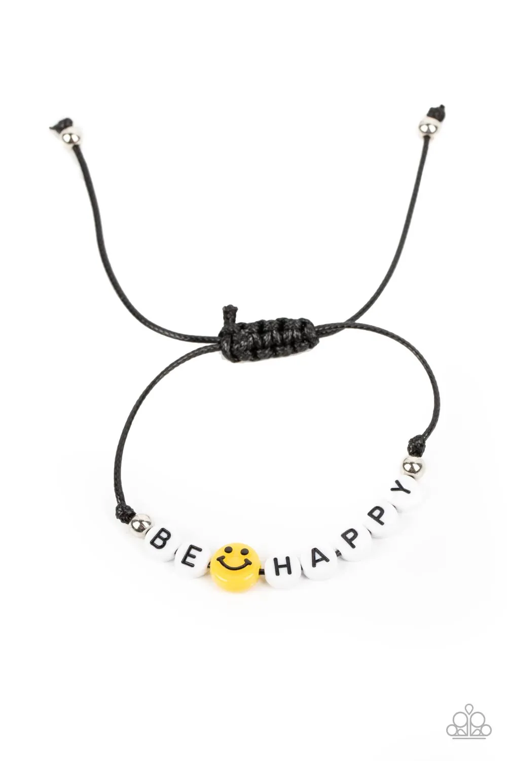 Bracelets I Love Your Smile - Black Inspirational B2197