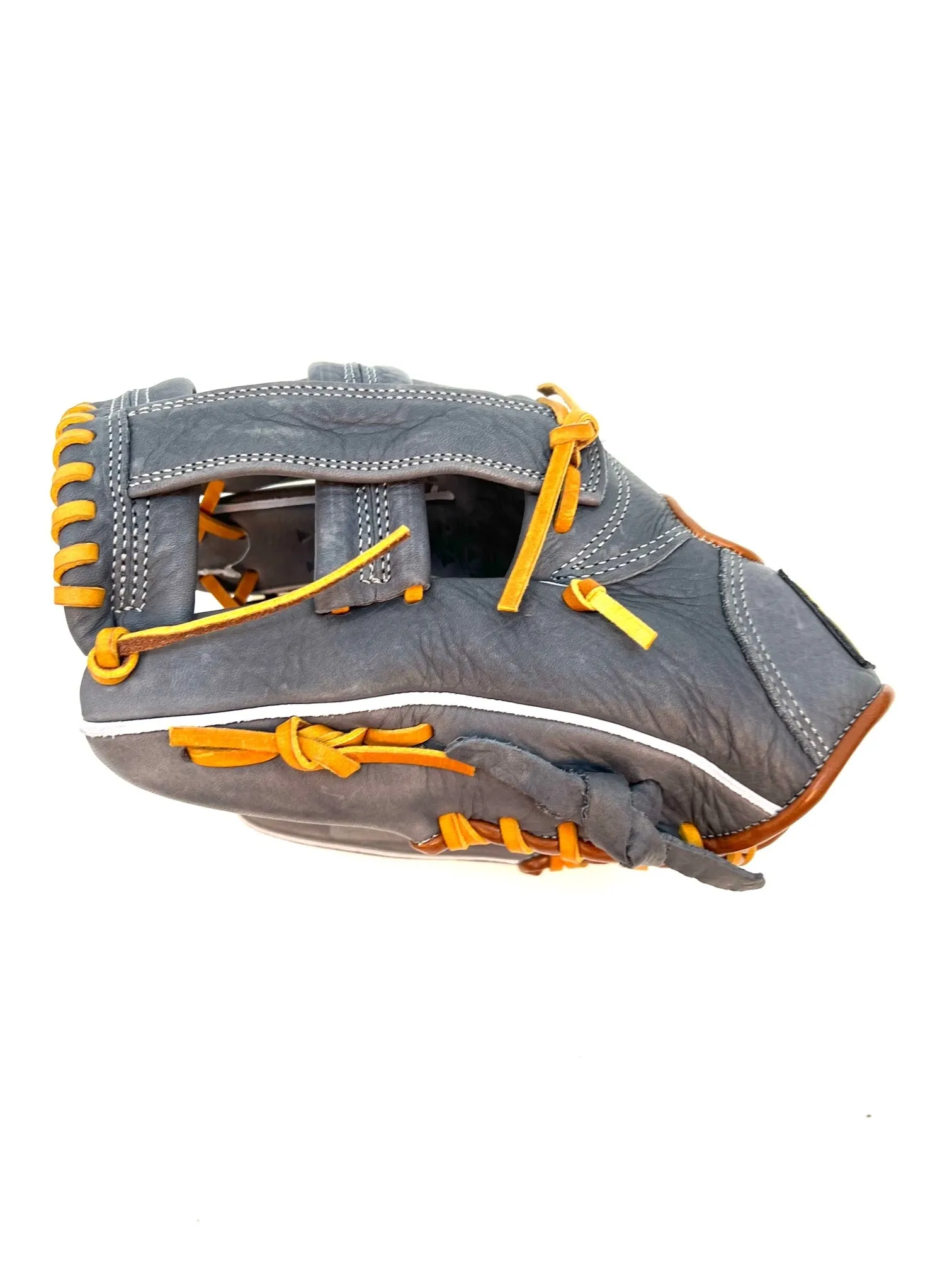 Brett SSG Napa Leather 11.5 Infield Glove - Grey - Left Hand Throw