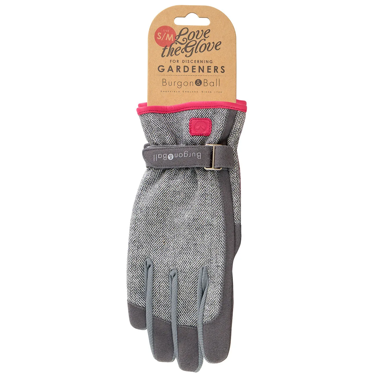 Burgon & Ball Love the Glove Grey Tweed