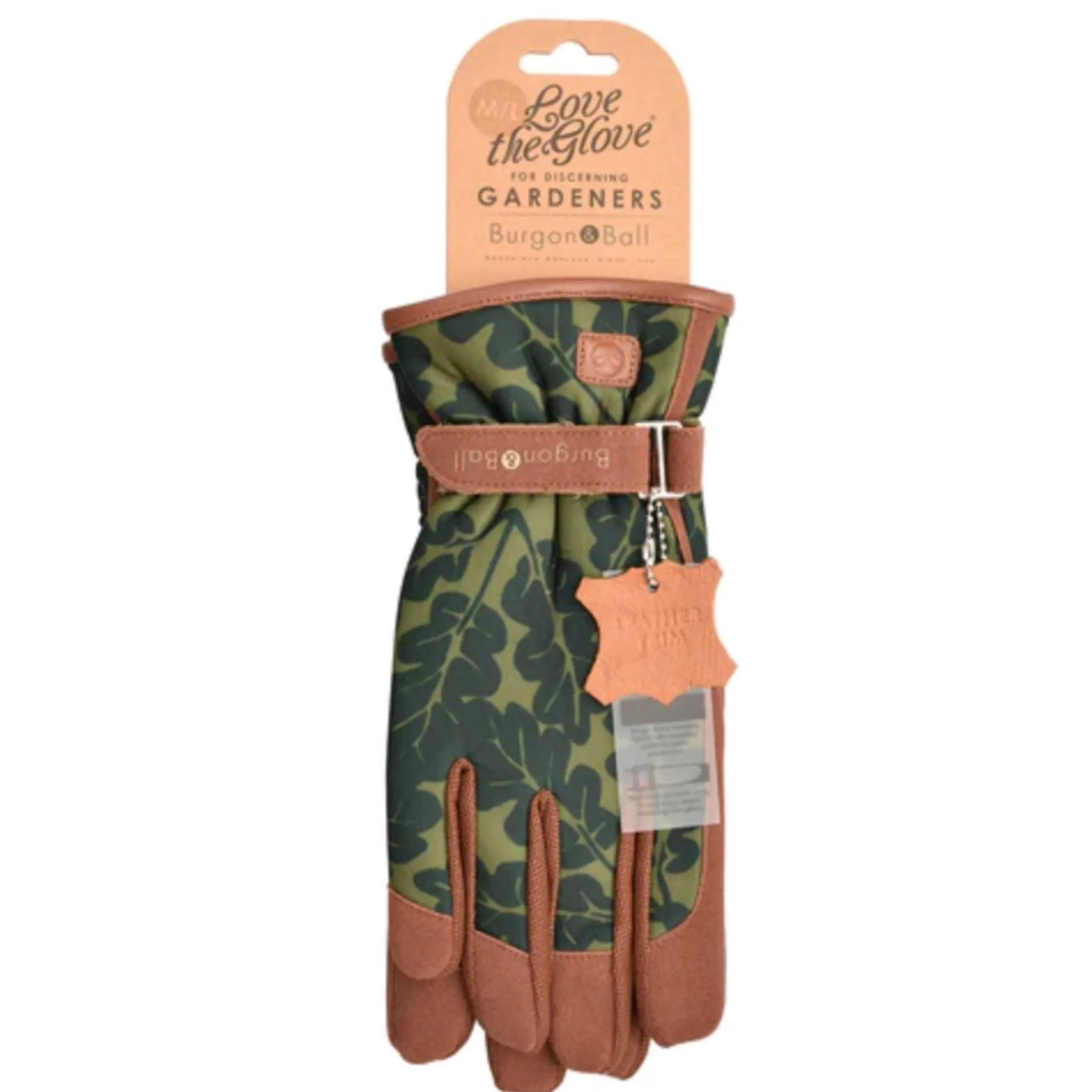 Burgon & Ball - Love The Glove OAK LEAF MOSS - Ladies Gardening Gloves