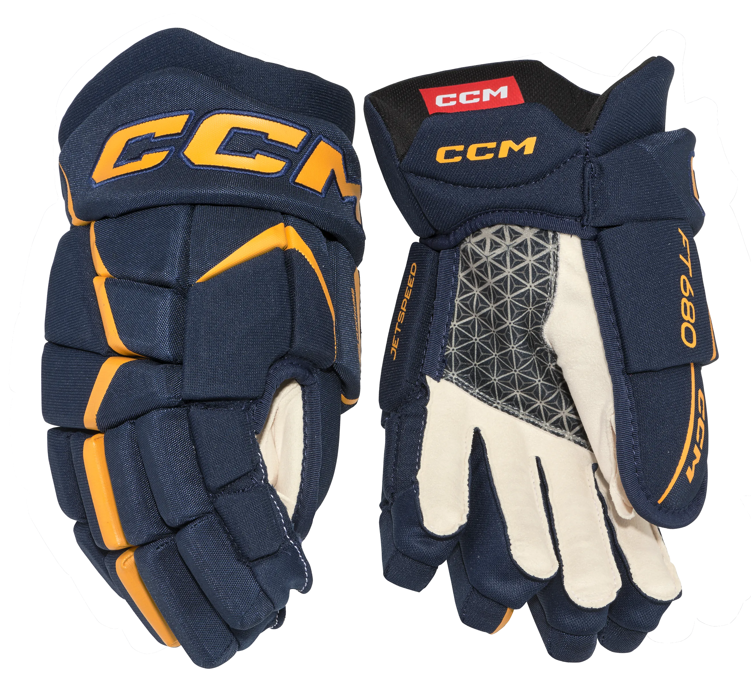 CCM JetSpeed FT680 Junior Hockey Gloves