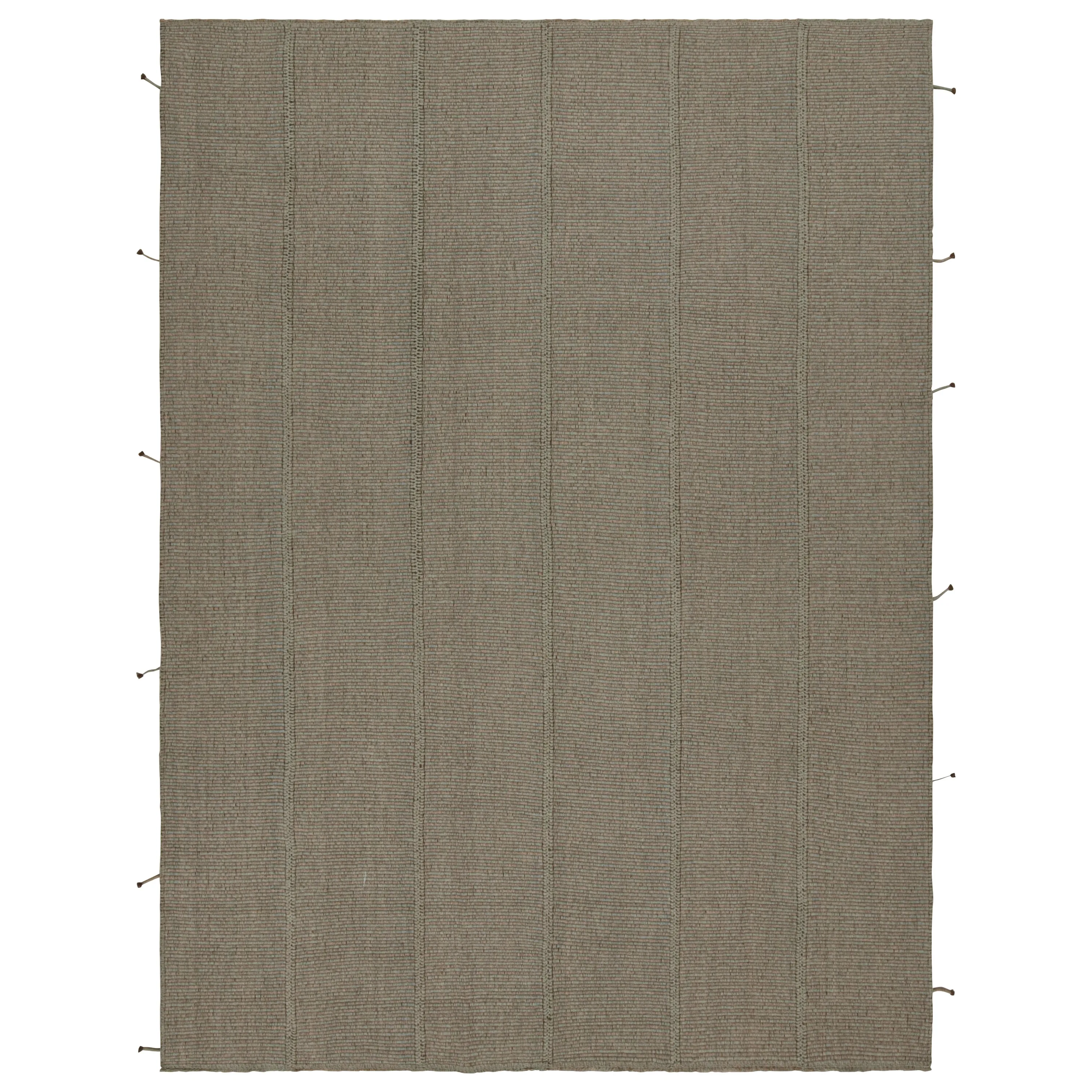 Contemporary Striped Kilim - 9'2" x 12'5"