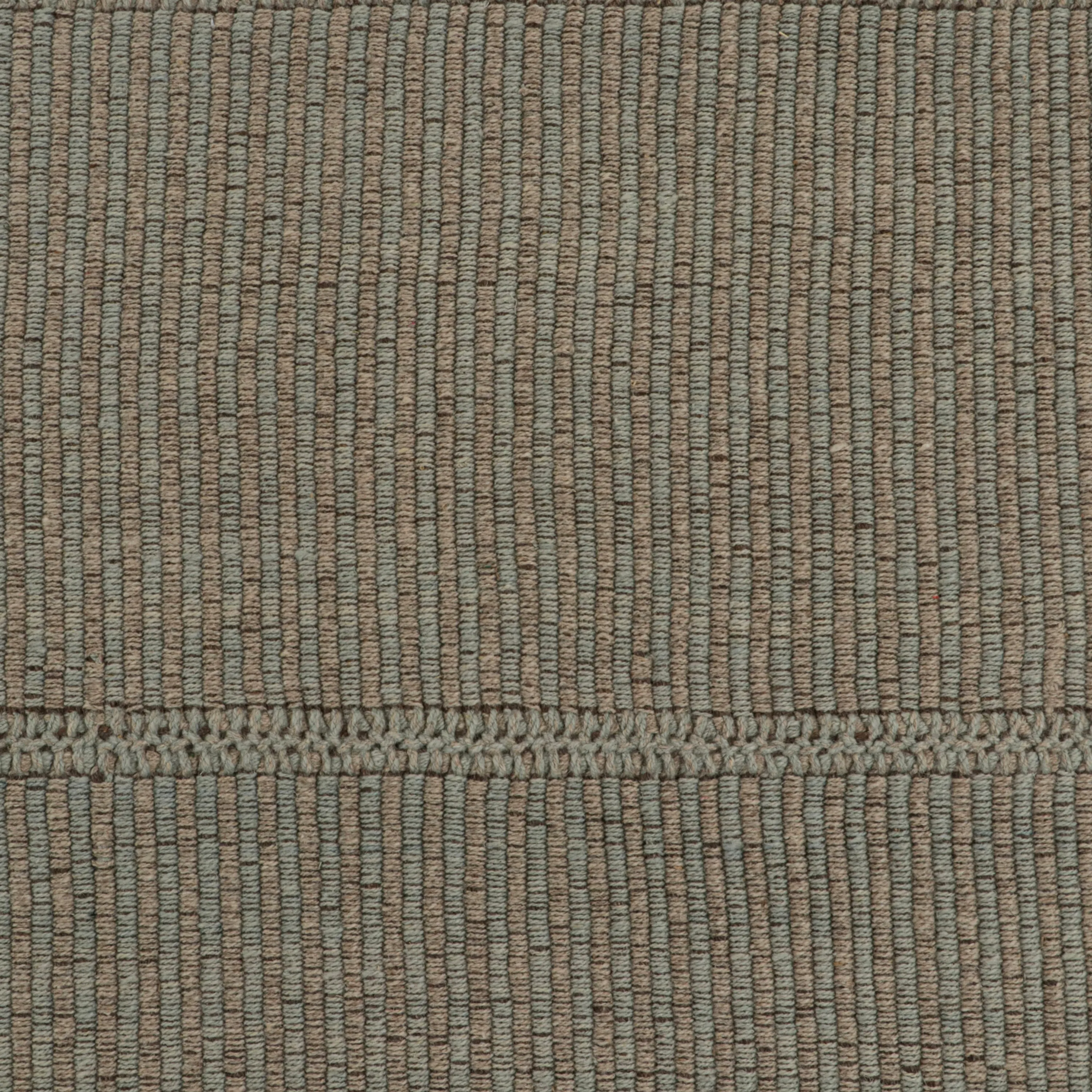 Contemporary Striped Kilim - 9'2" x 12'5"