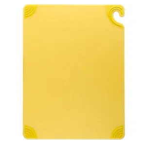 Cutting Board w/Grip 12x18 yellow