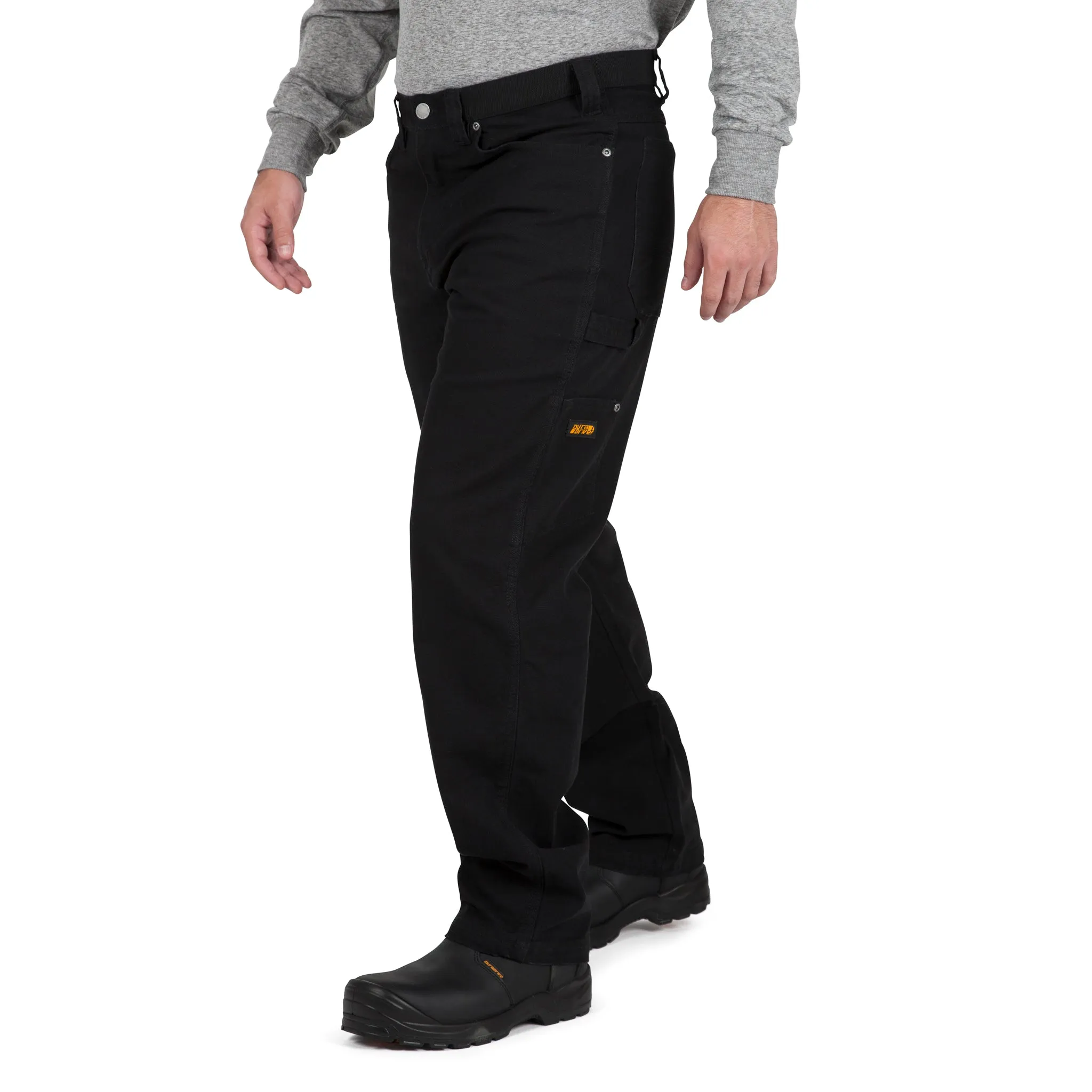 DuraDrive Carpenter 2.0 Flex-Pro Relaxed Fit Duck Canvas Men's Work Pants.