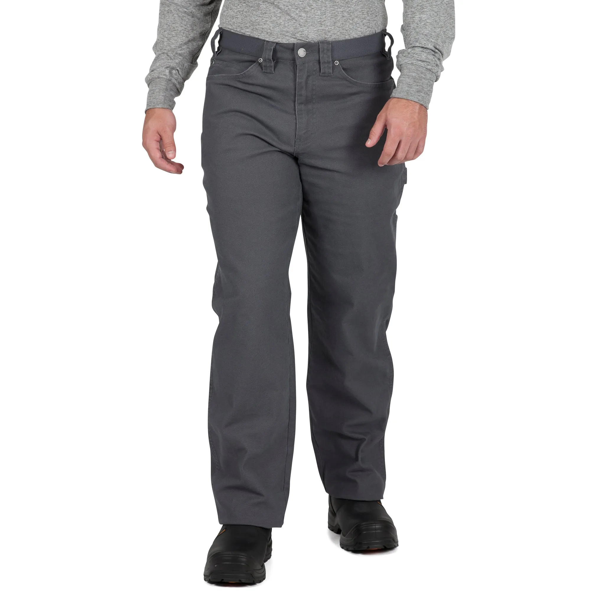 DuraDrive Carpenter 2.0 Flex-Pro Relaxed Fit Duck Canvas Men's Work Pants.