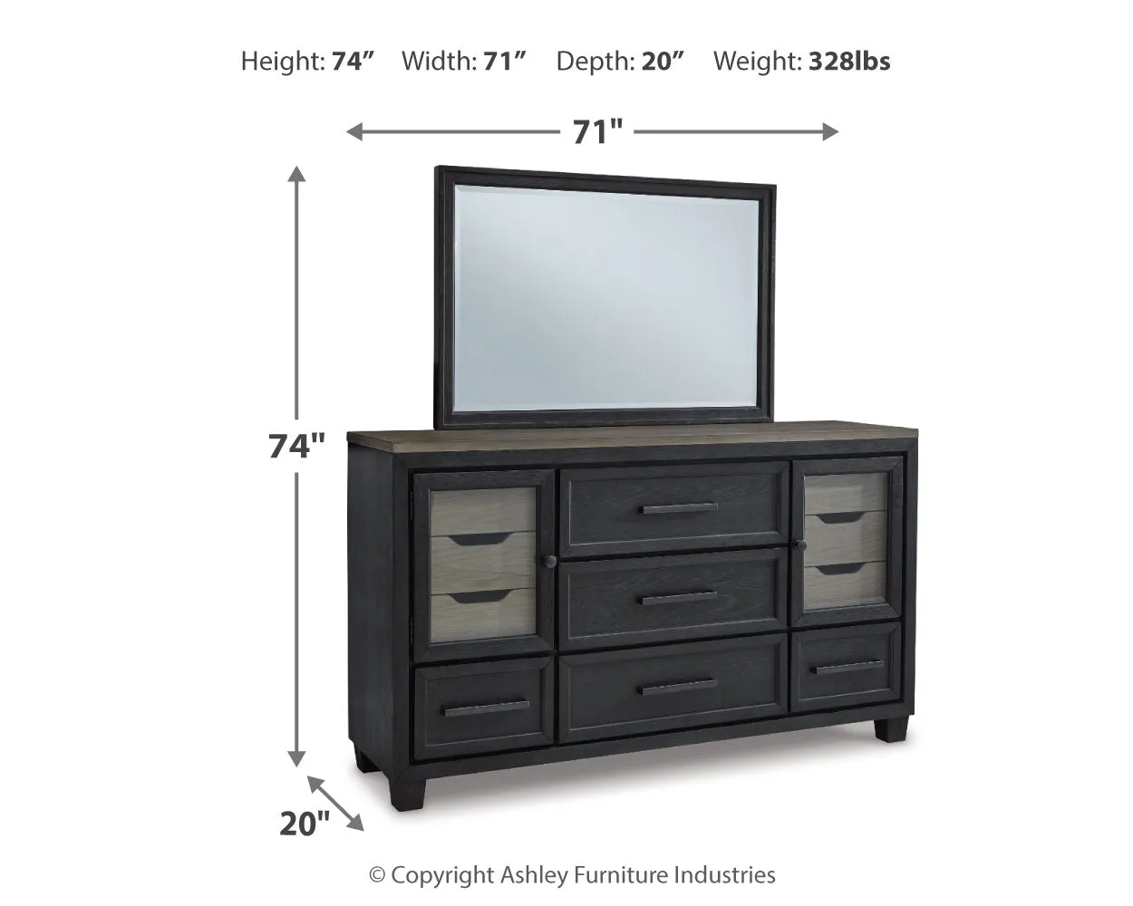 Foyland King Bedroom Set