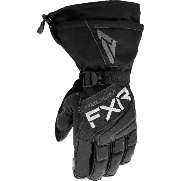 FXR Mens Hybrid Helium Leather Gauntlet Glove