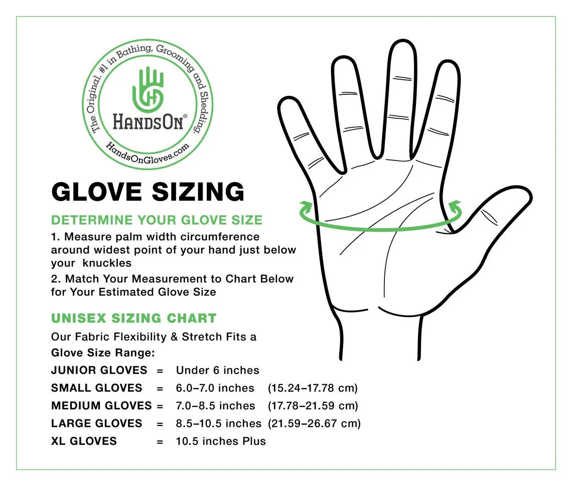 HandsOn Grooming Gloves