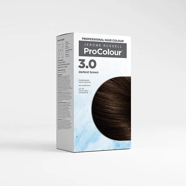 Jerome Russell - ProColour 3.0 Darkest Brown - 50ml