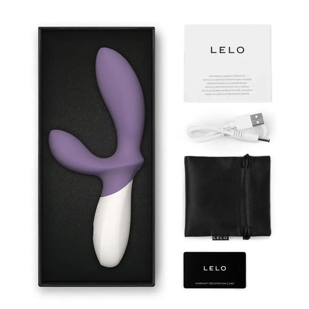 Lelo Loki Wave 2 Silicone Purple Rechargeable Rabbit Vibrator