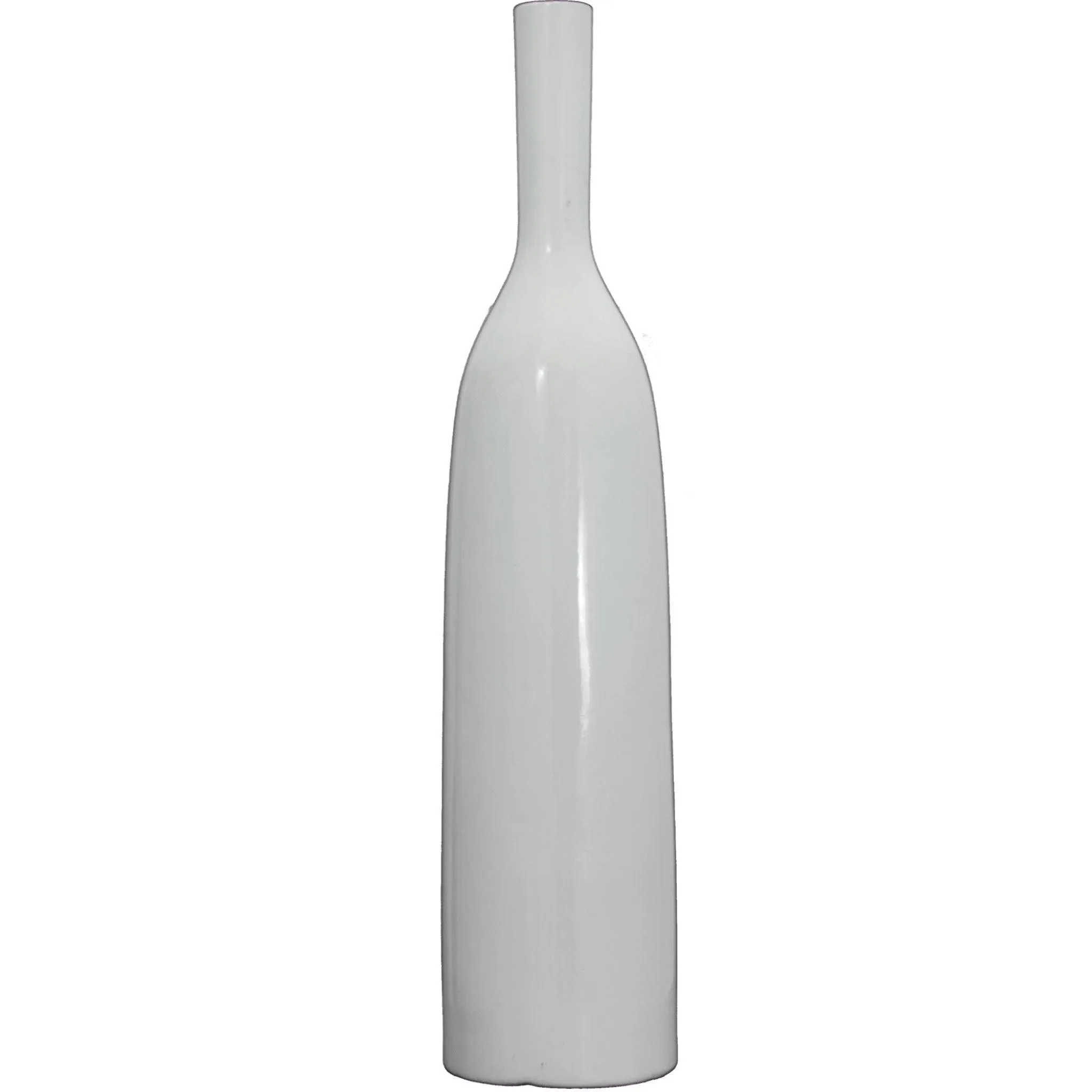 Long Neck Ceramic Vase