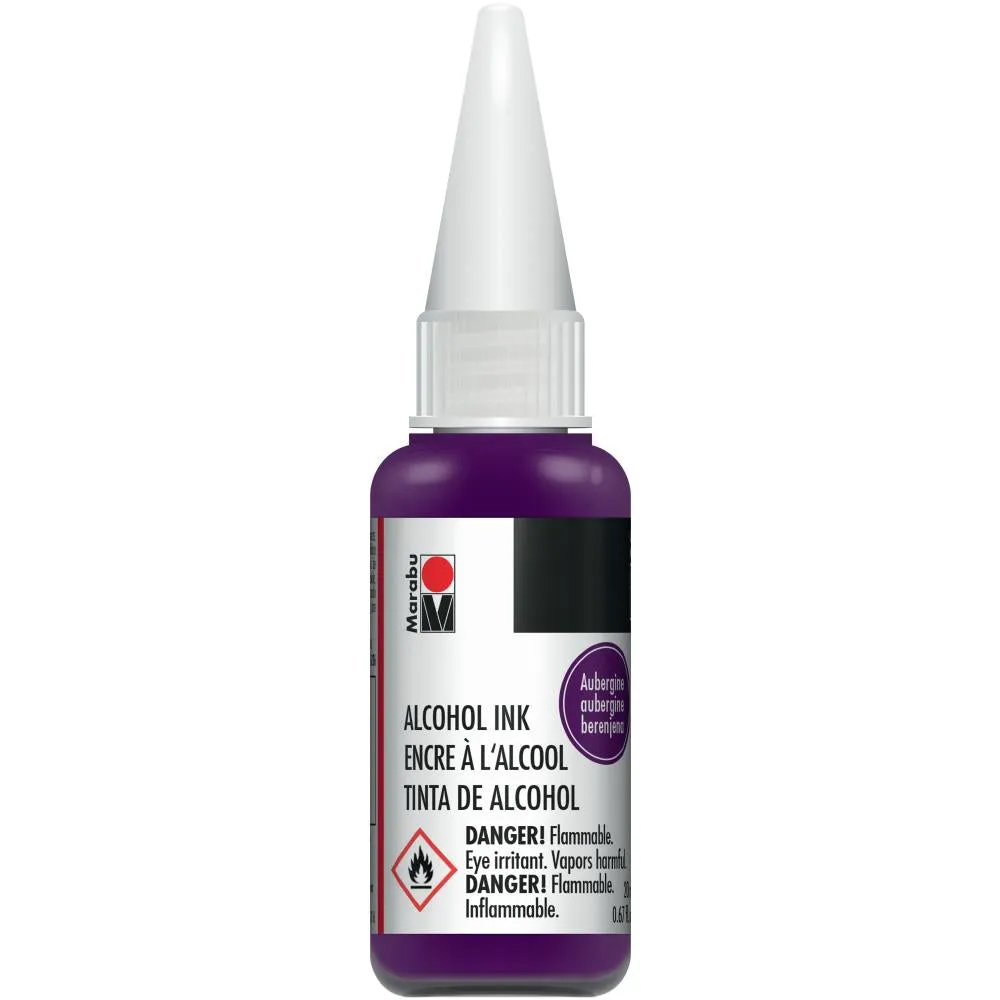 Marabu Alcohol Ink 20ml - Aubergine