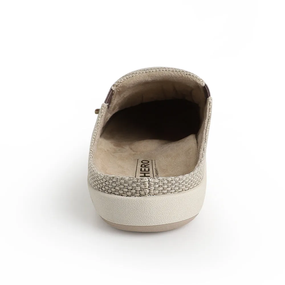 Men's Canvas Arch Support Slipper