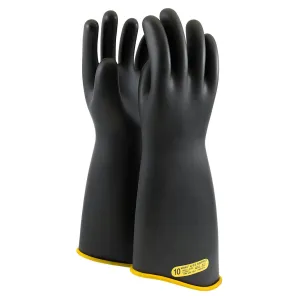 NOVAX 151-2-18/9 Class 2 Rubber Insulating Glove with Contour Cuff - 18"