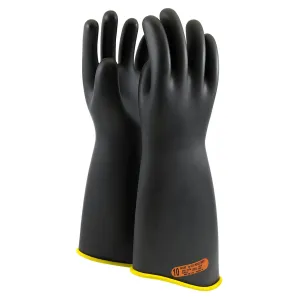 NOVAX 151-4-18/9.5 Class 4 Rubber Insulating Glove with Contour Cuff - 18"