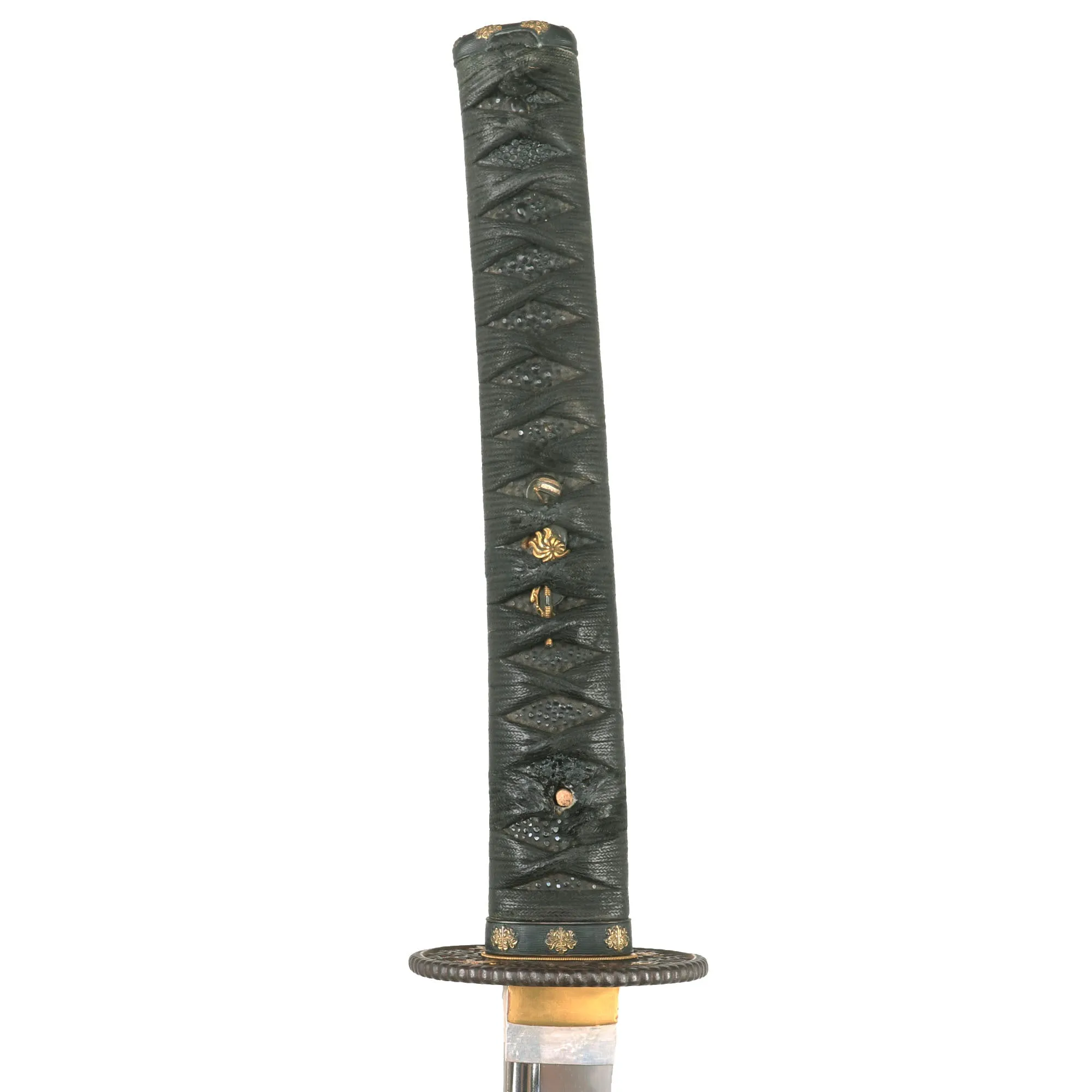 Original Japanese 16th Century Muromachi Period Katana Sword by OSAFUNE HISAMITSU dated 1522 with Scabbard and Sageo Cord