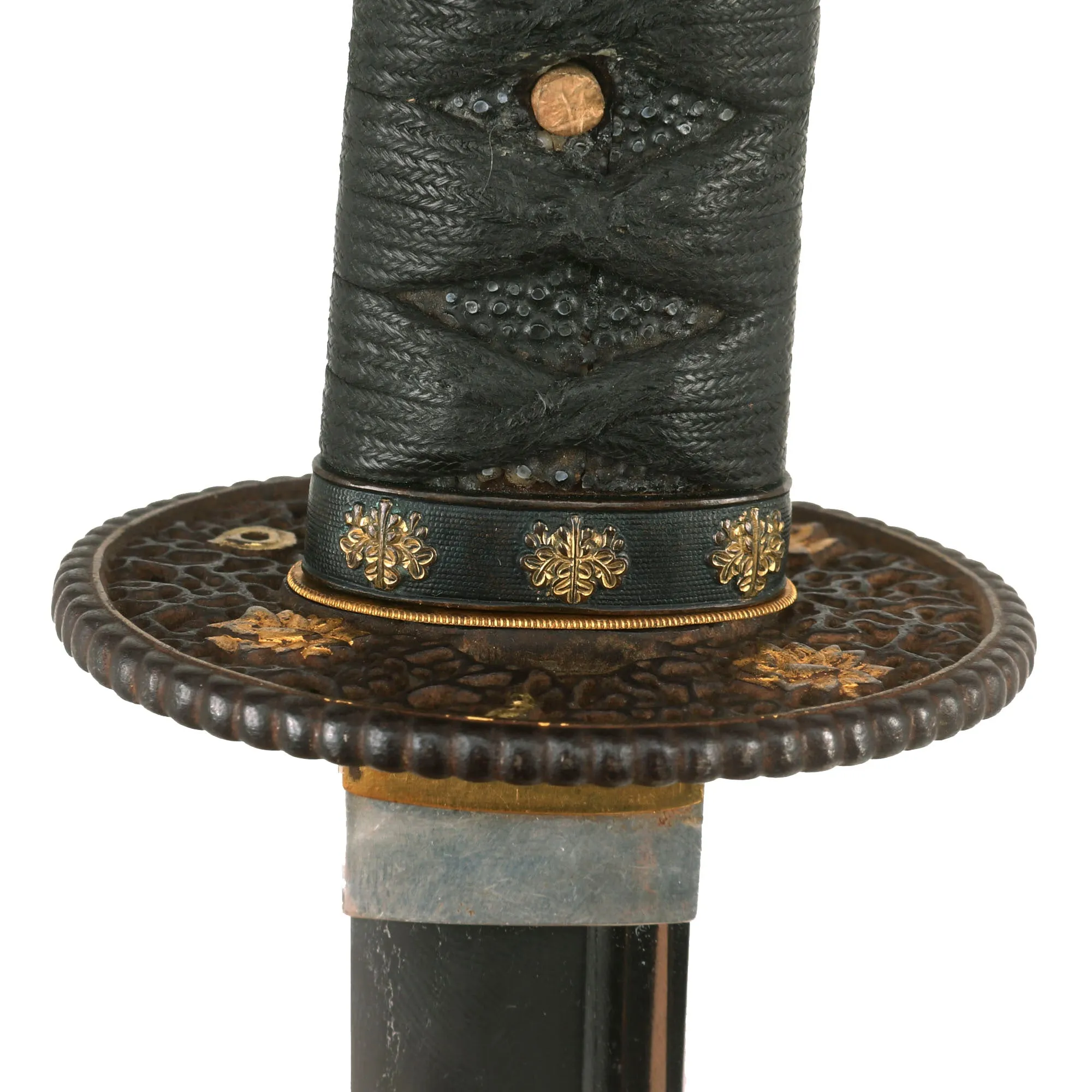 Original Japanese 16th Century Muromachi Period Katana Sword by OSAFUNE HISAMITSU dated 1522 with Scabbard and Sageo Cord