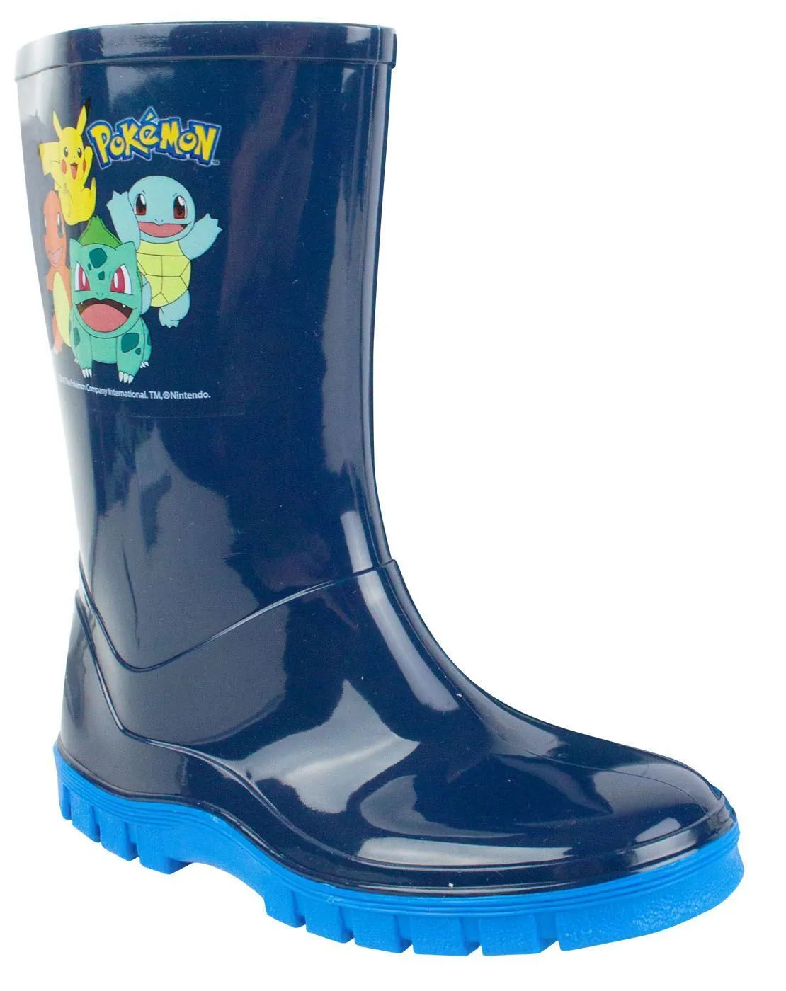 Pokemon Kanto Starters Boy's Wellies