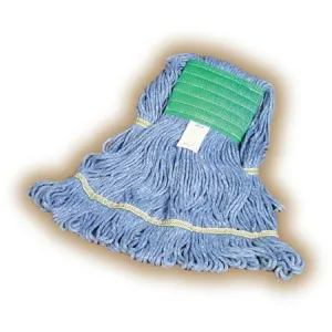 Professional Choice Blue Cotton-Synthetic Blend Wet Mops(Large)