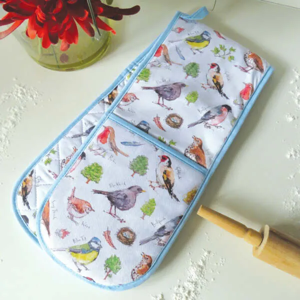 Samuel Lamont Madeleine Floyd Garden Bird Song Double Oven Glove