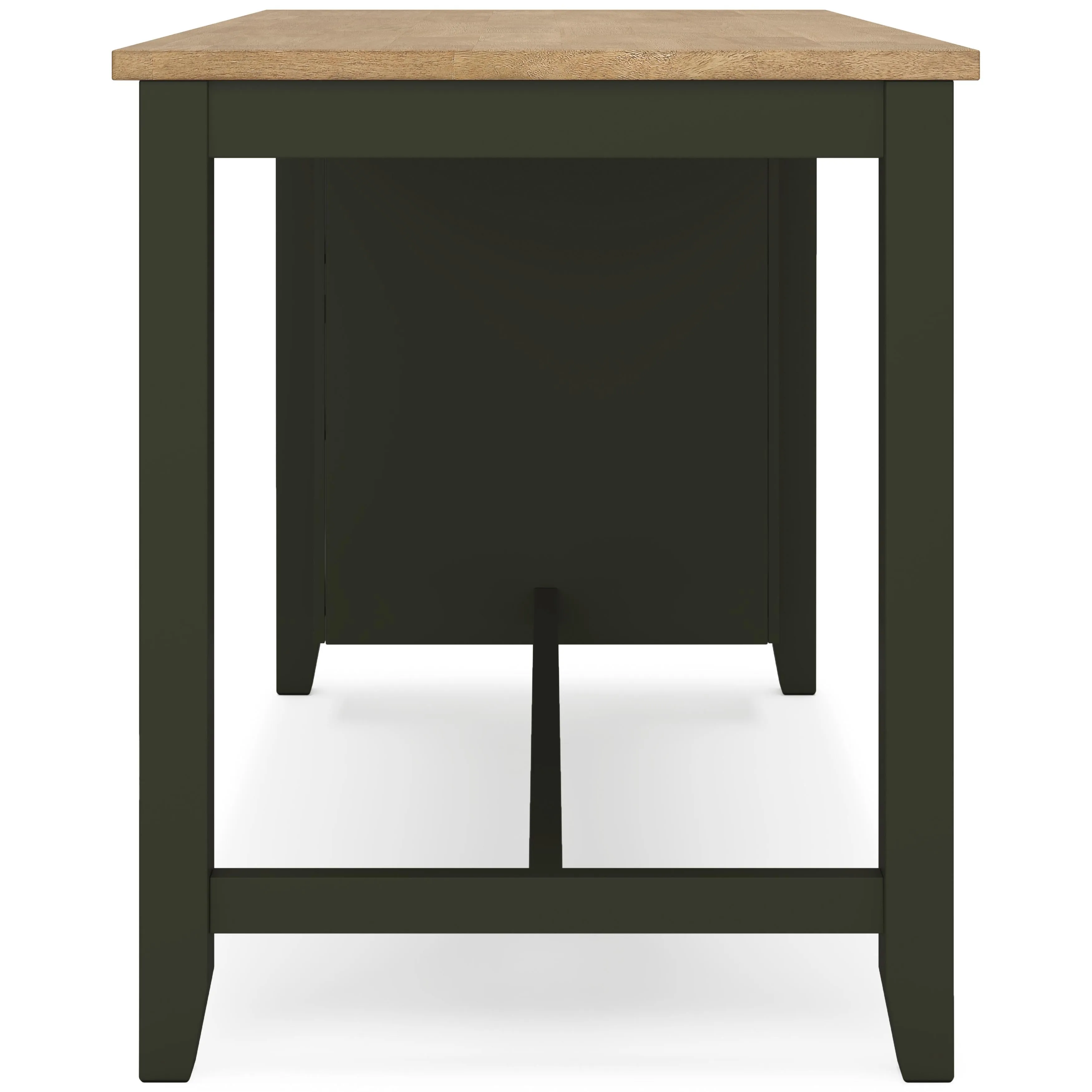 Signature Design by Ashley Gesthaven Counter Height Dining Table with Trestle Base D401-13