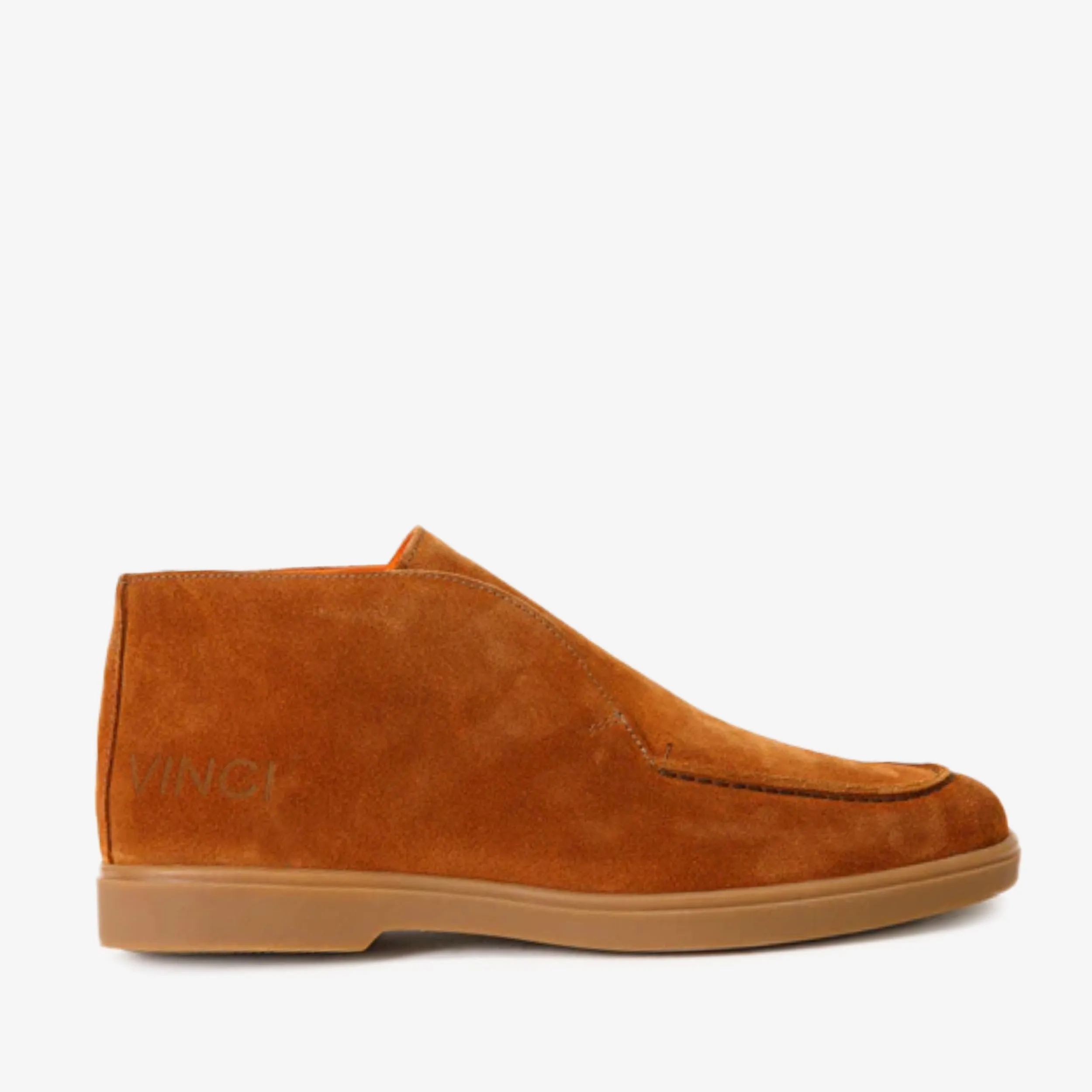 The Belek Tan Open Walk Suede Leather Men Boot