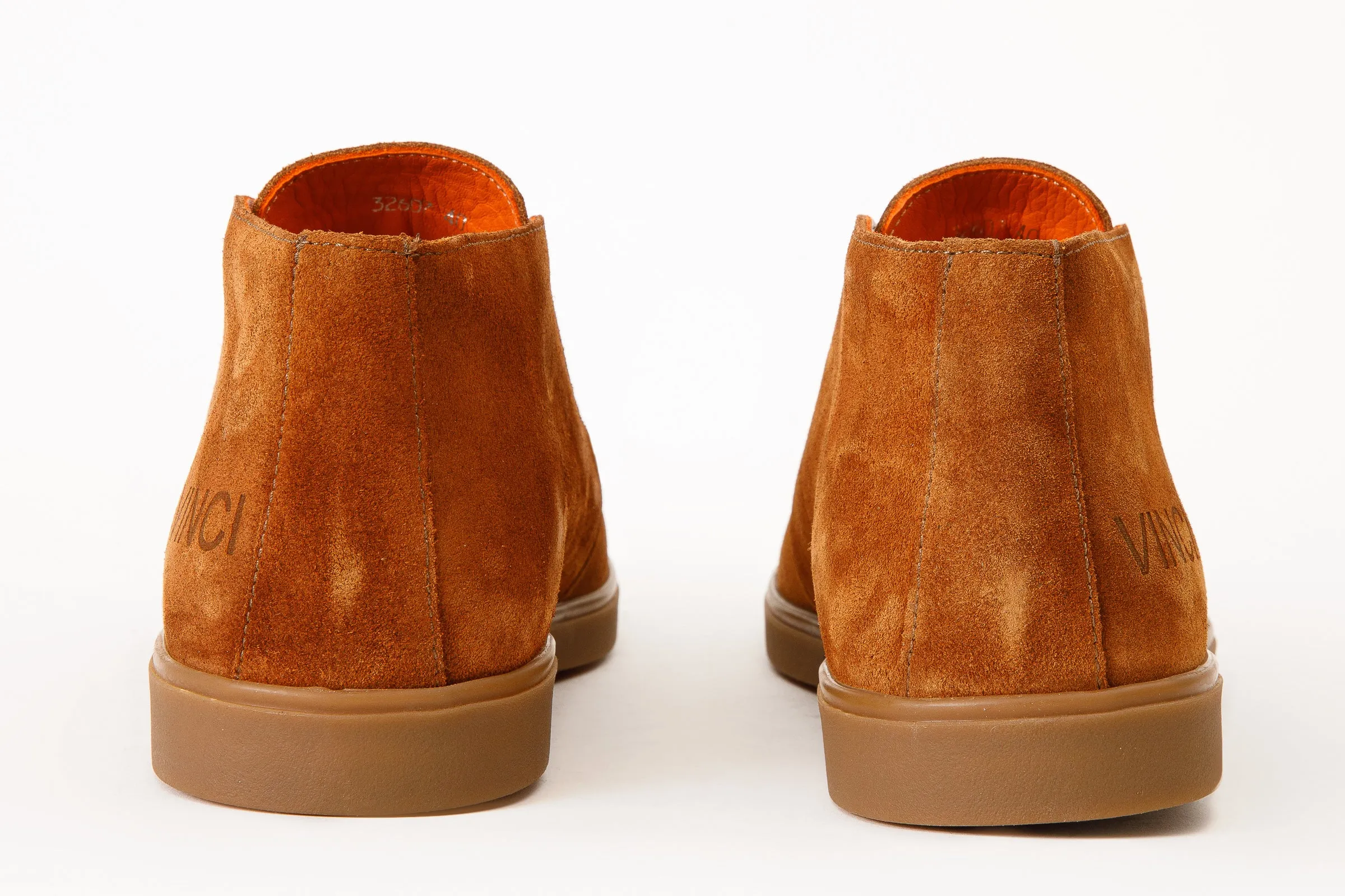 The Belek Tan Open Walk Suede Leather Men Boot