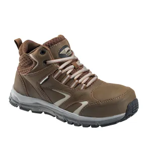 Women's Thresher Brown Alloy Toe EH WP Work Shoe